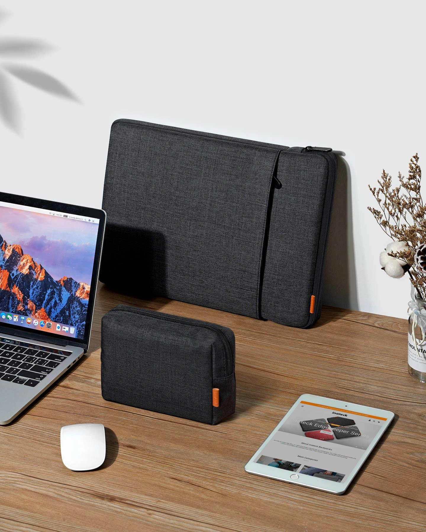 Túi Chống Sốc inateck EdgeKeeper 360° S1 Cho Laptop 14 inch/MacBook Air 15 inch LB01006-15 - Ảnh 17